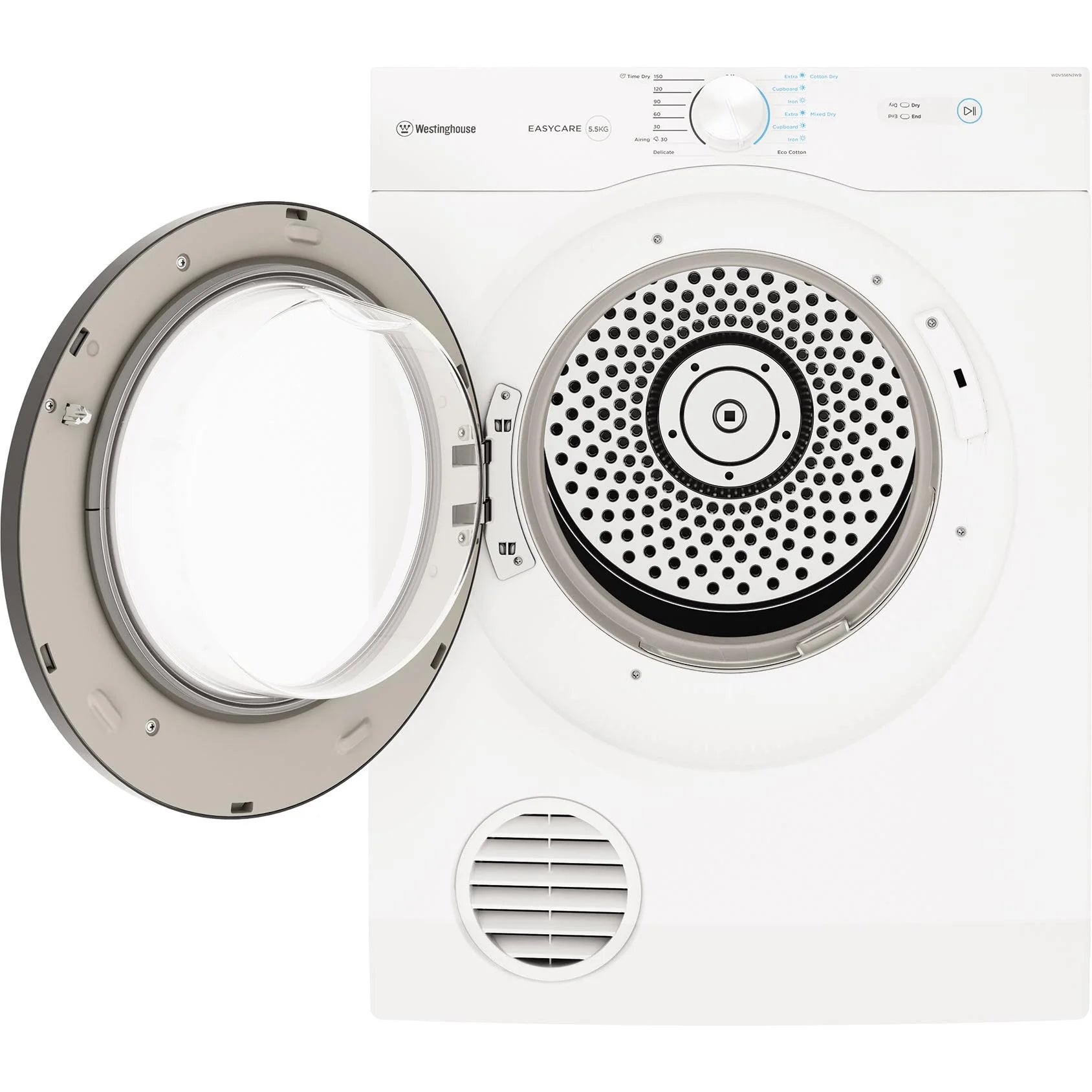 Westinghouse WDV556N3WB 5.5kg Vented Clothes Dryer