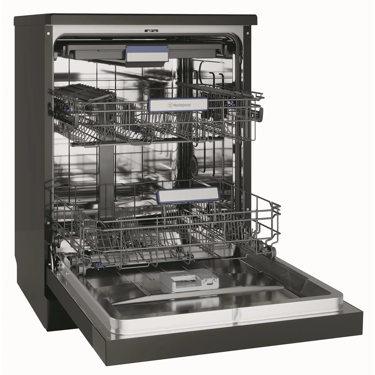 Westinghouse WSF6606KXC 15 Place Setting Freestanding Dishwasher Black