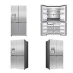 Hisense 640L French Door Refrigerator HRCD640TSW