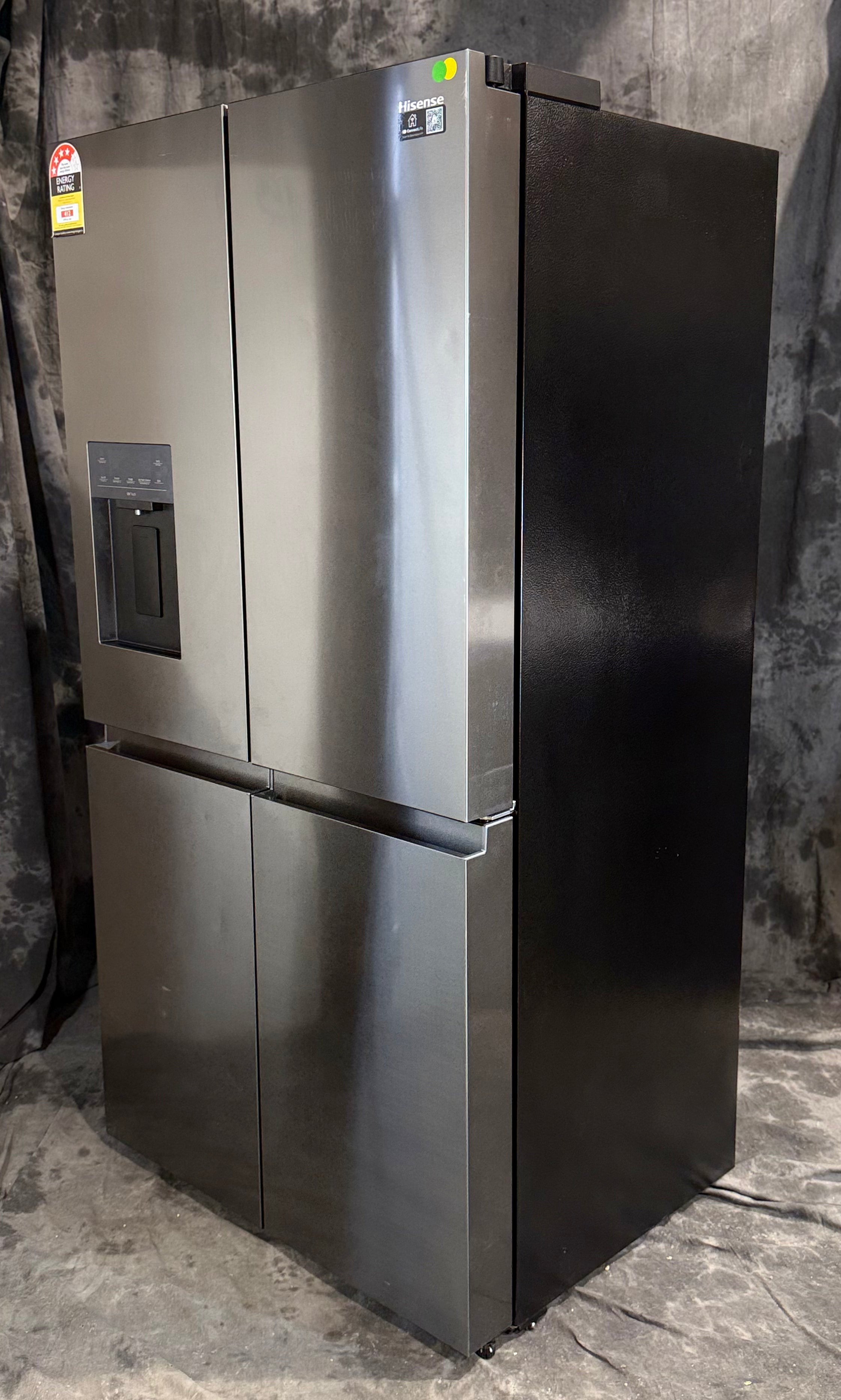 Hisense 640L French Door Refrigerator HRCD640TBW