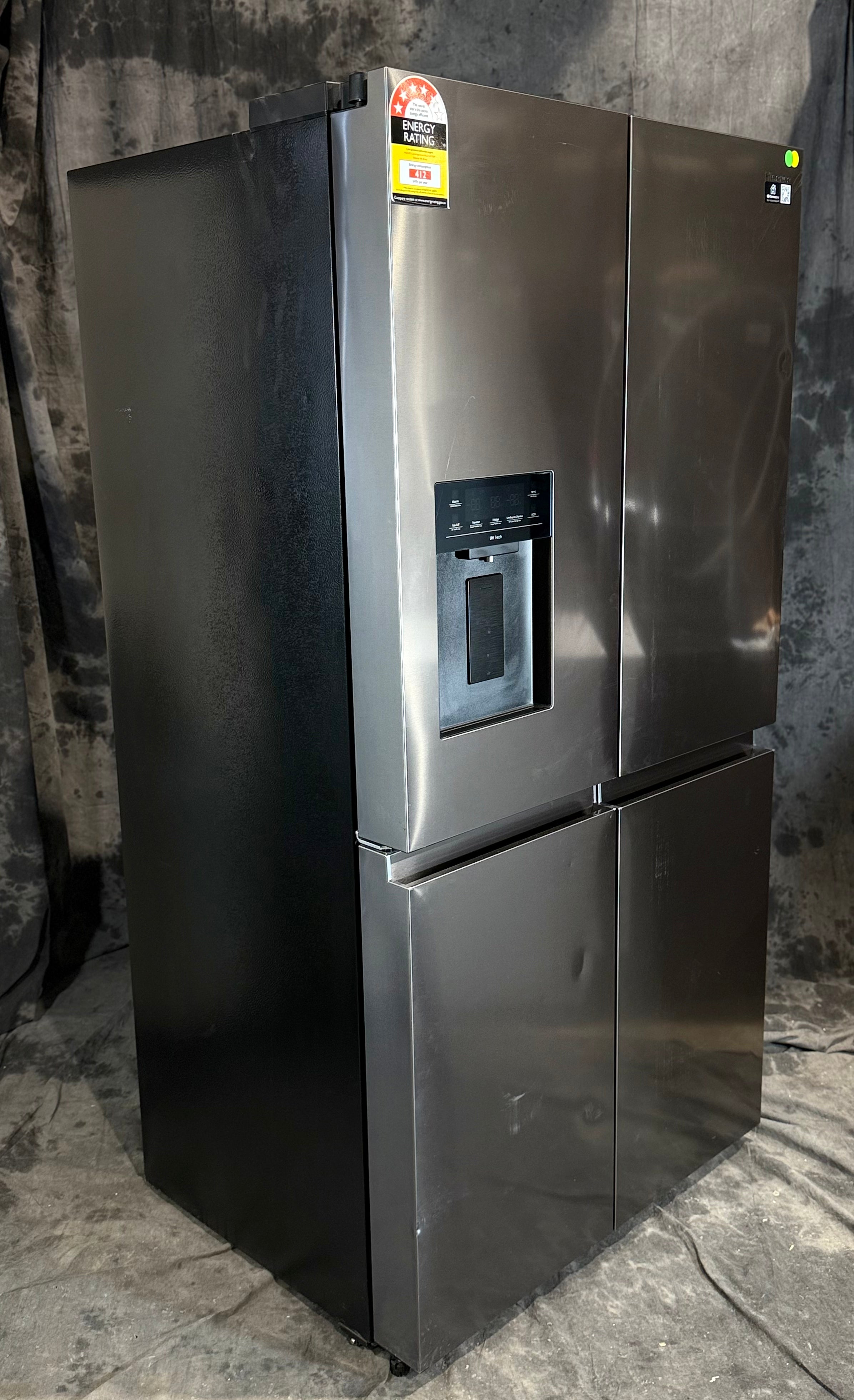 Hisense 640L French Door Refrigerator HRCD640TBW