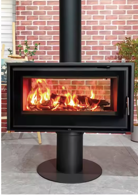 Classic Wood Burning Fireplace