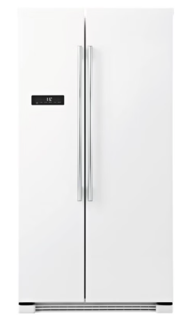 Haier HSBS628AW 629L Side By Side Fridge