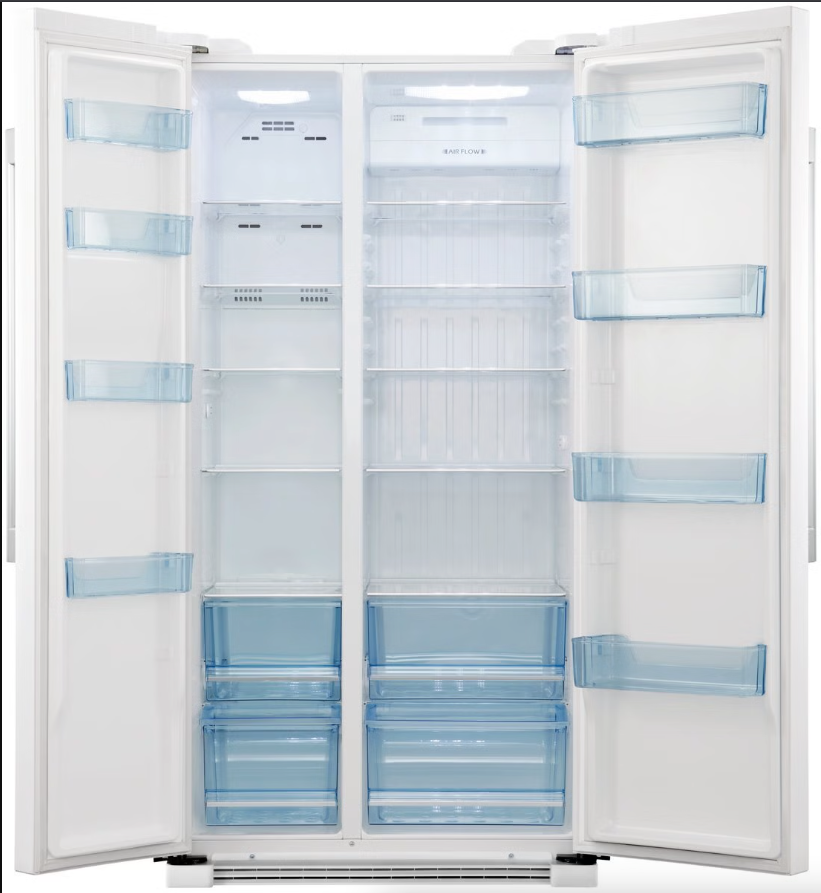 Haier HSBS628AW 629L Side By Side Fridge