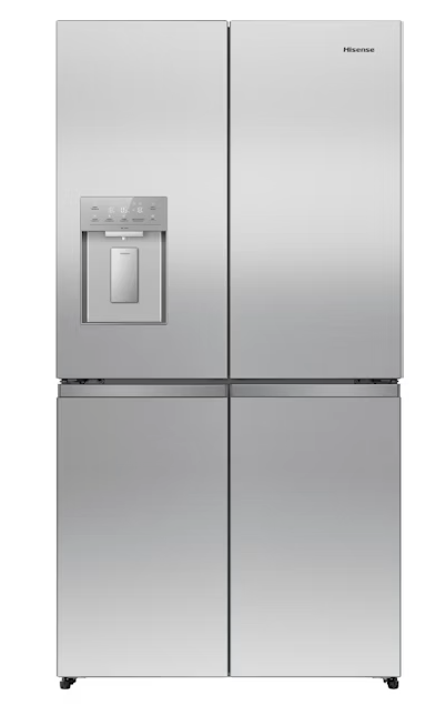 Hisense 640L PureFlex French Door Fridge - Stainless Steel