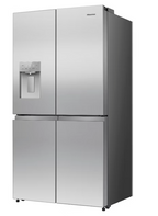 Hisense 640L PureFlex French Door Fridge - Stainless Steel