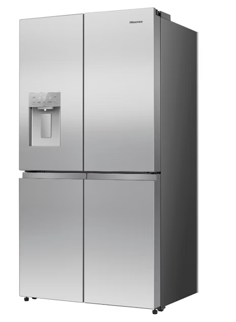 Hisense 640L PureFlex French Door Fridge - Stainless Steel