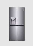 LG GF-L570PL 506L Slim French Door Refrigerator (Stainless Steel)