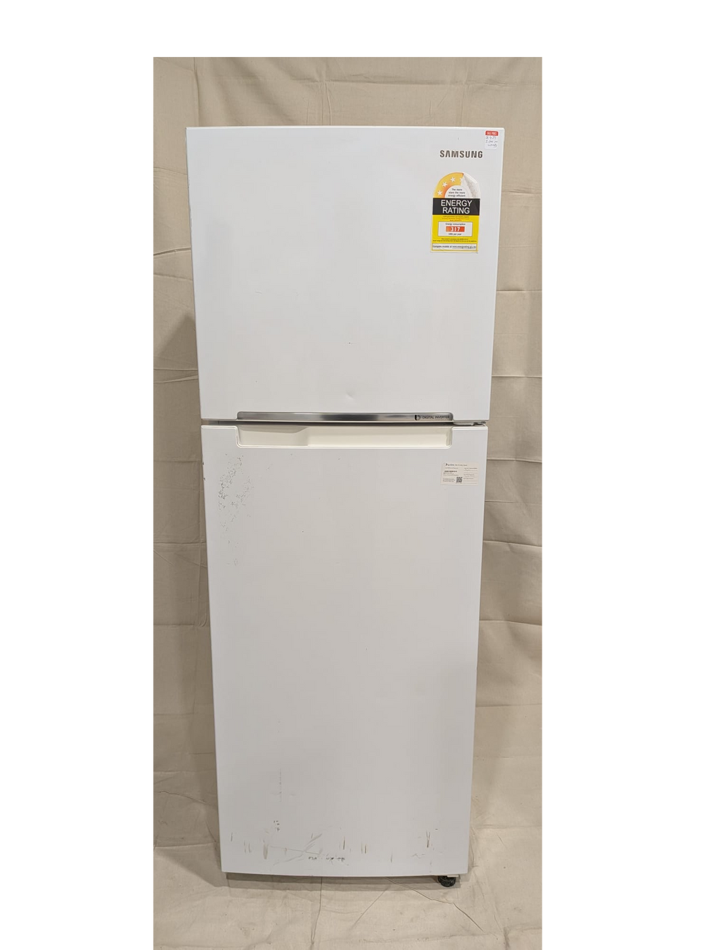 Samsung 341L Top Mount Refrigerator SR342WTC