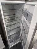 Hisense 384L Vertical Hybrid Fridge/Freezer - Stainless Steel