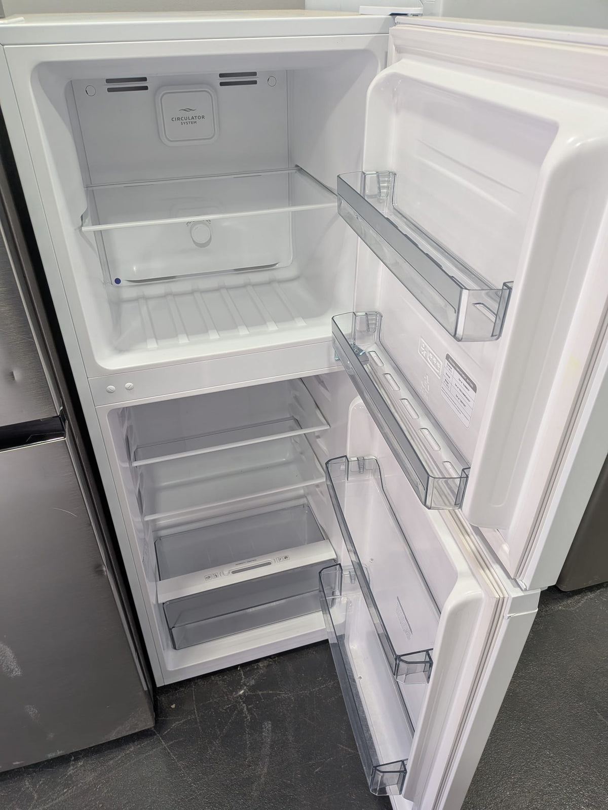 TCL 197L Top Mount Refrigerator - White