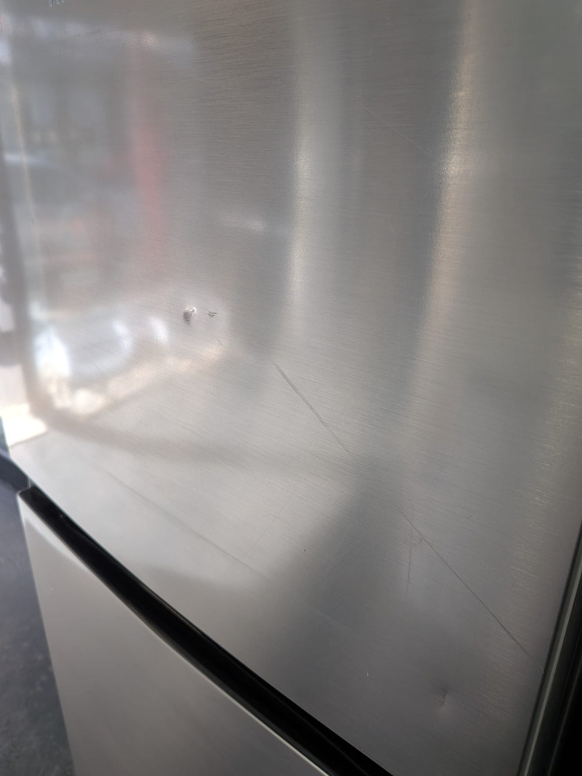 Hisense 205L Top Mount Refrigerator - Stainless Steel