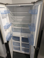 Hisense 512L French Door Refrigerator - Black