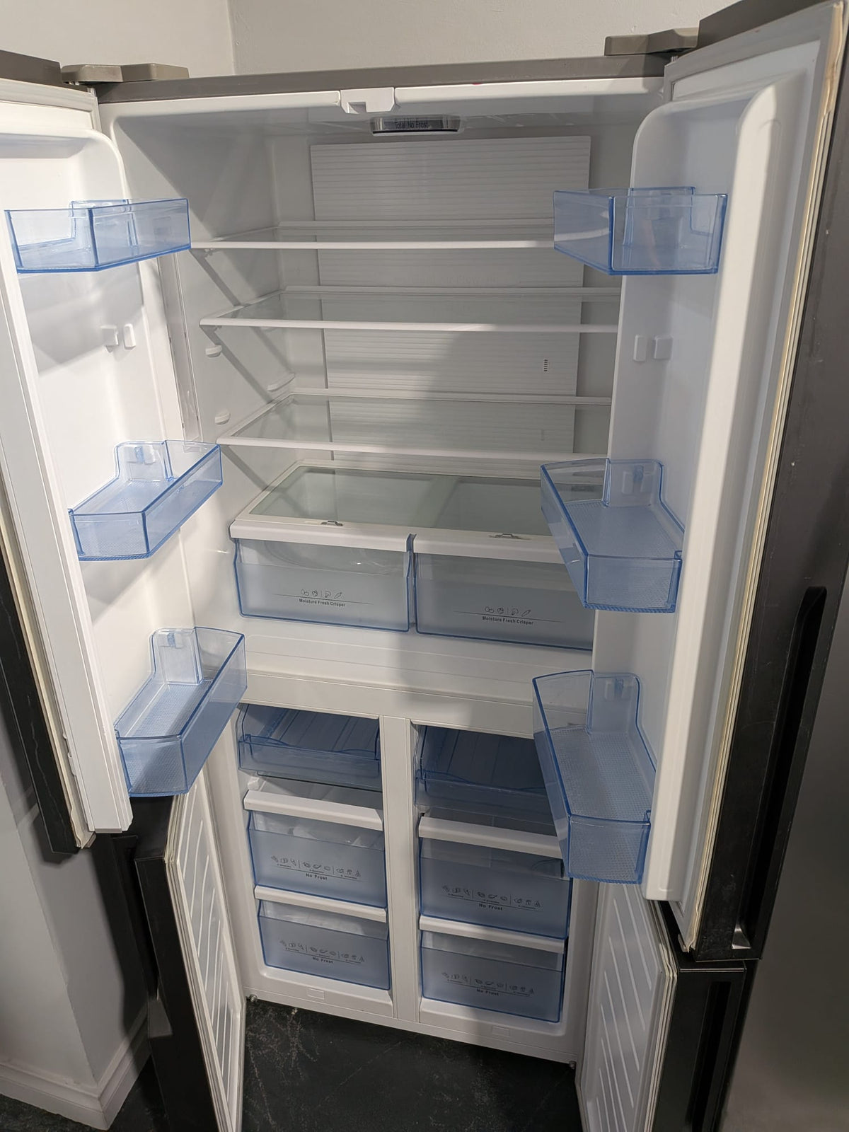 Hisense 512L French Door Refrigerator - Black