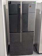 Hisense 512L French Door Refrigerator - Black
