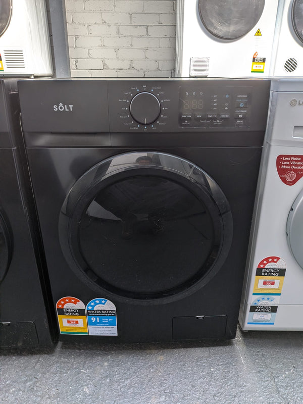 9kg Front Load Washing Machine – Black