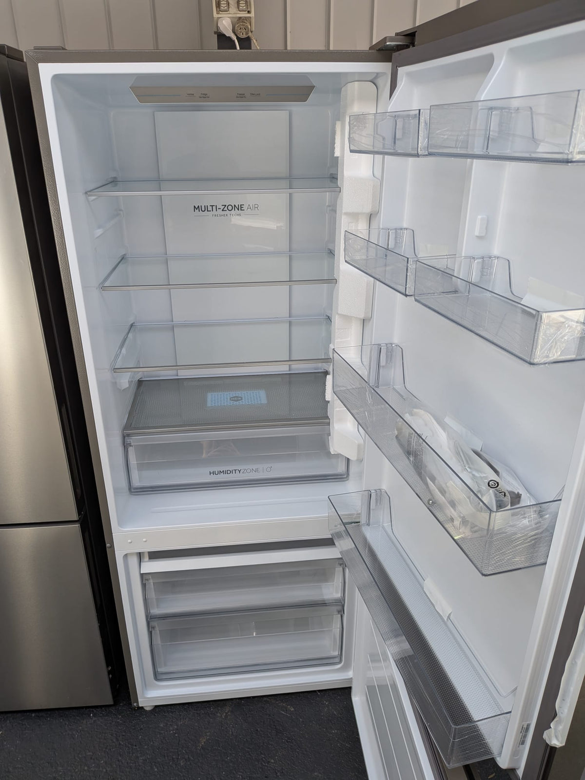 Haier 433L 500 Series Bottom Freezer Refrigerator – Black