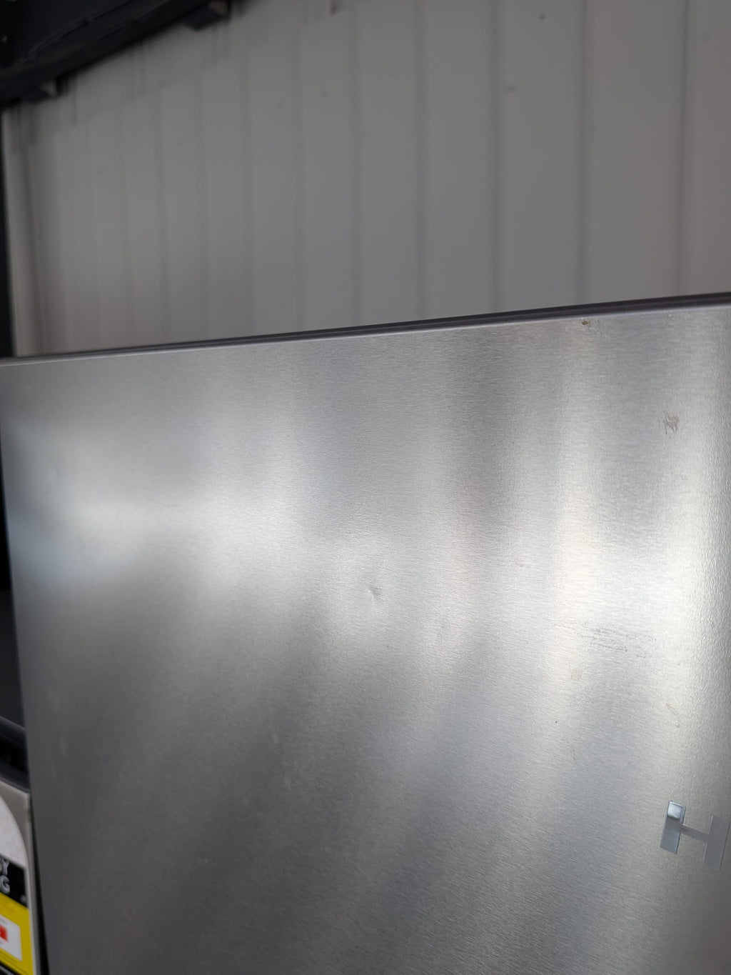 Hisense 417L Bottom Mount Refrigerator – Brushed Steel
