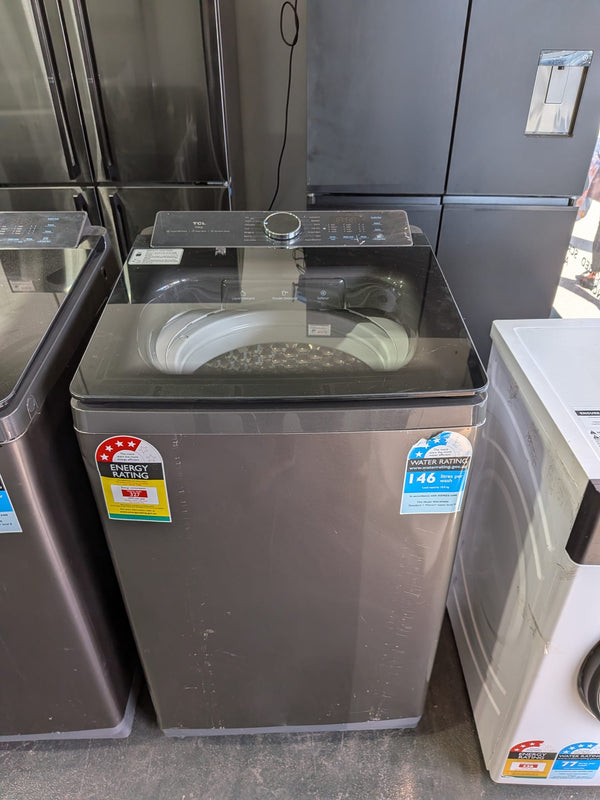 TCL 10kg Top Load Washing Machine – Grey