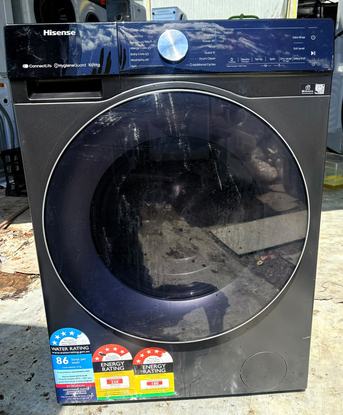 Hisense Front Load Washer 10kg – Series 7 (2024)