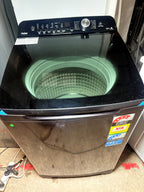 Haier 10kg Top Loader Washing Machine, Dark
