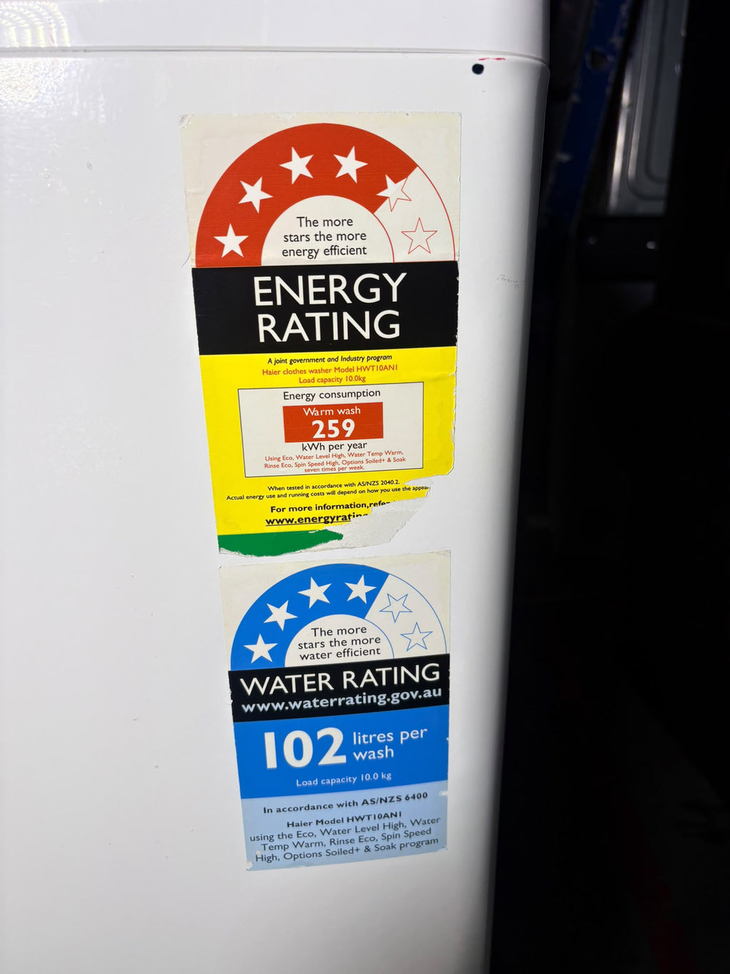 Haier 10kg Top Load Washing Machine