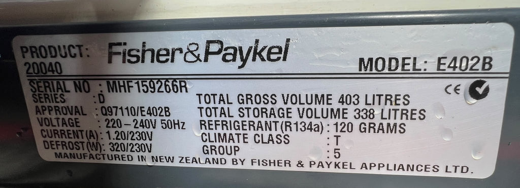 Fisher & Paykel E402B ActiveSmart Fridge-Freezer