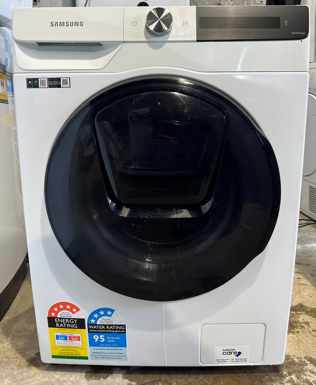 Samsung 10kg AddWash Smart Front Load Washer