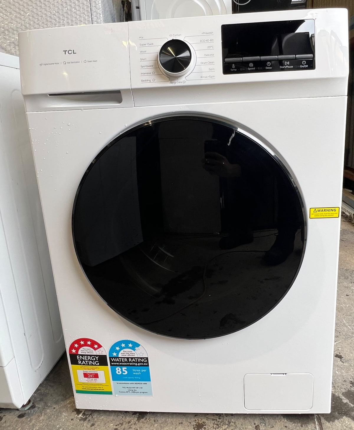 TCL 10kg Front Load Washing Machine