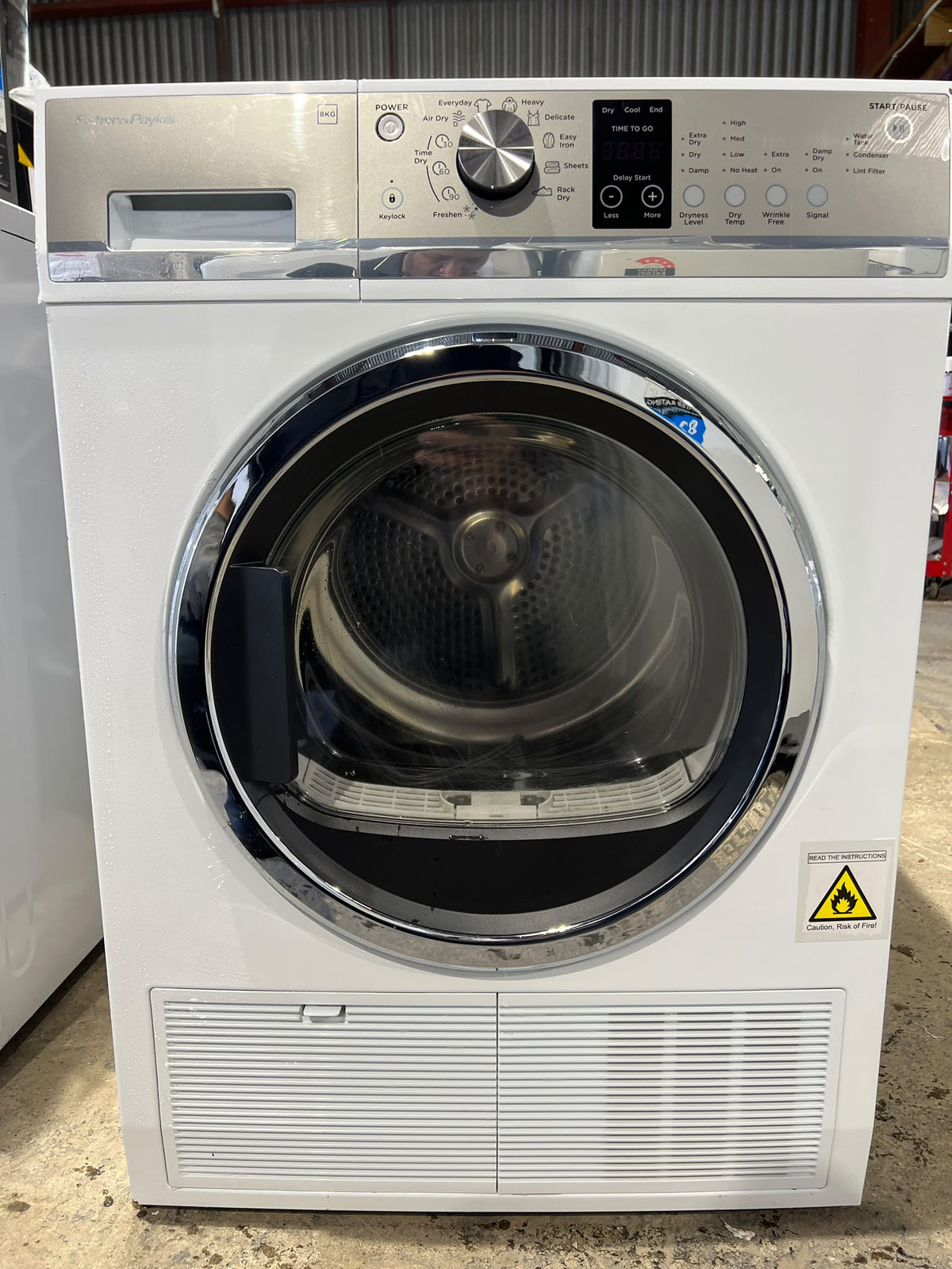 Fisher & Paykel 8kg Condenser Dryer – White