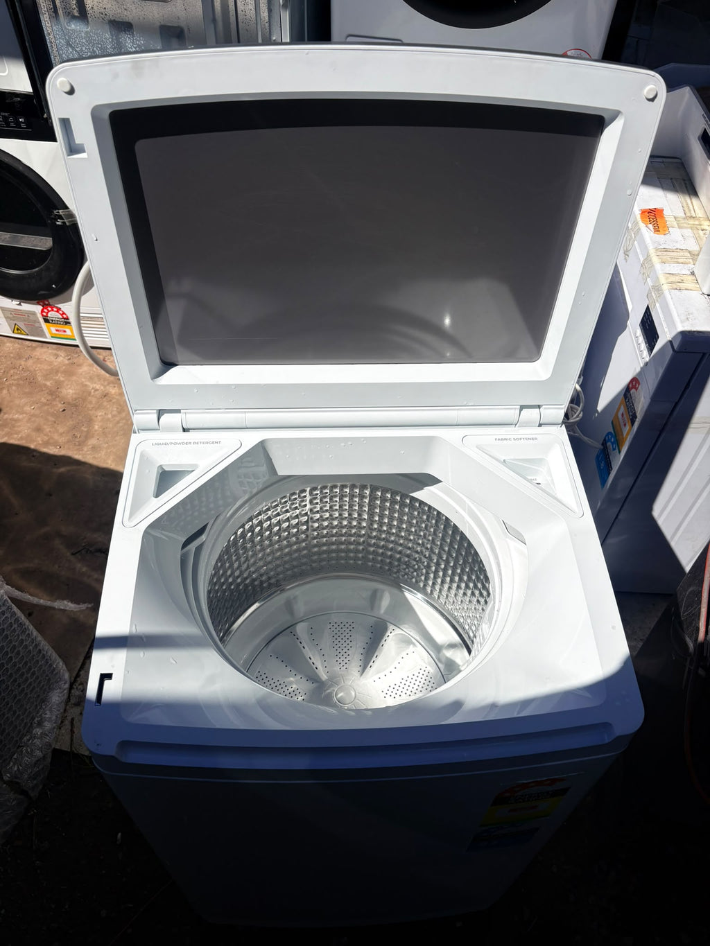 9kg Series 5 Top Loader Washer with UV Sanitise - White