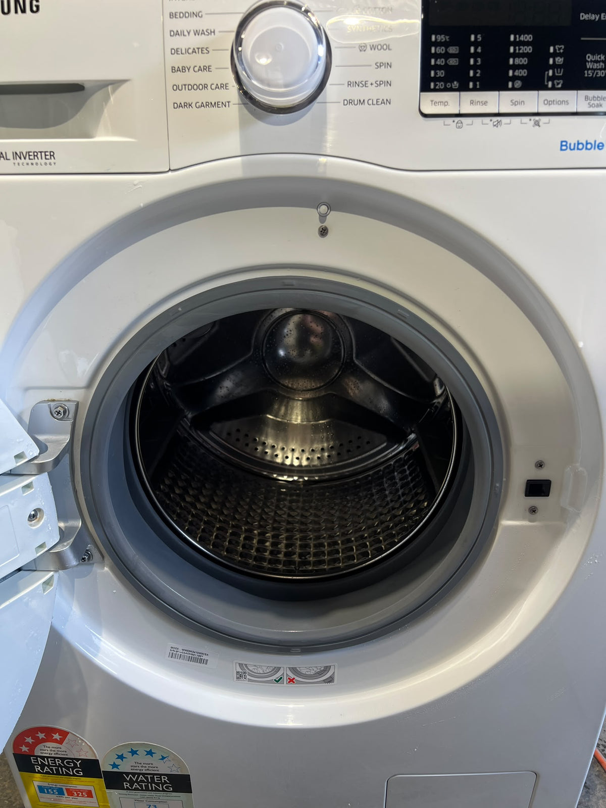 Samsung AddWash 8.5kg Front Load Washing Machine WW85K5410WW - White