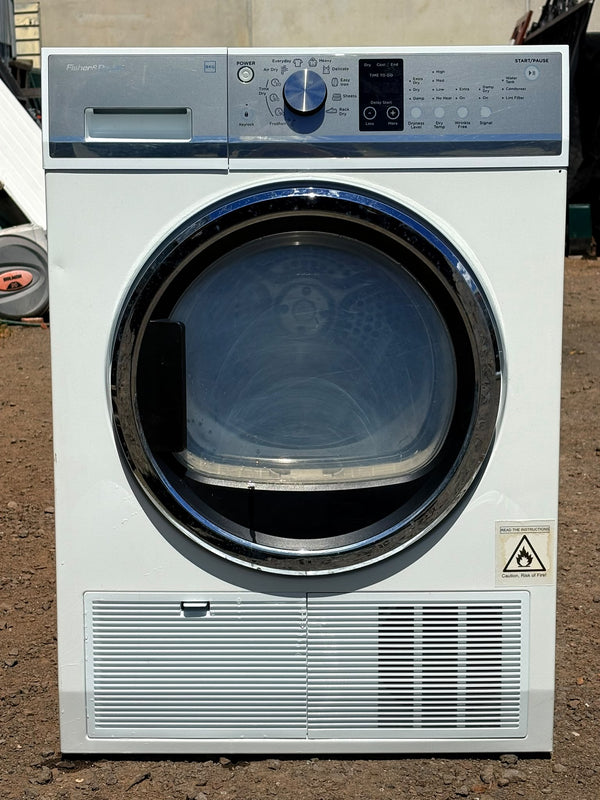 Fisher & Paykel DE8060P2 8kg Condenser Dryer – White