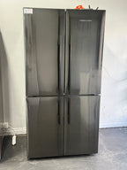 Fisher & Paykel RF605QDVB2 538L Series 7 Quad Door Fridge Freezer – Black Stainless Steel