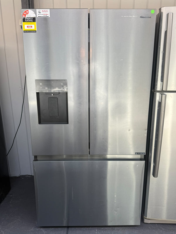Hisense HRFD634BW 634L French Door Refrigerator – Dark Steel